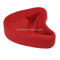 Nouveau design Yoga Meditation Red Fabric Cushion Seat